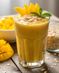 Mango Oat Morning Smoothie
