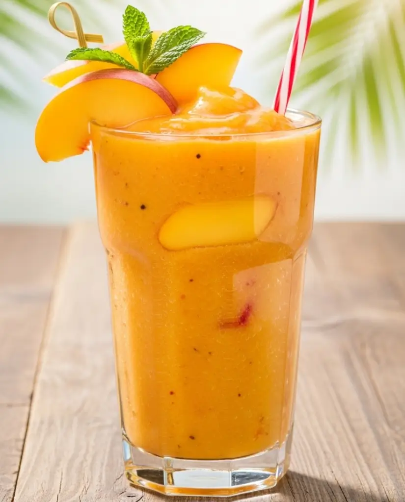 Mango Peach Smoothie