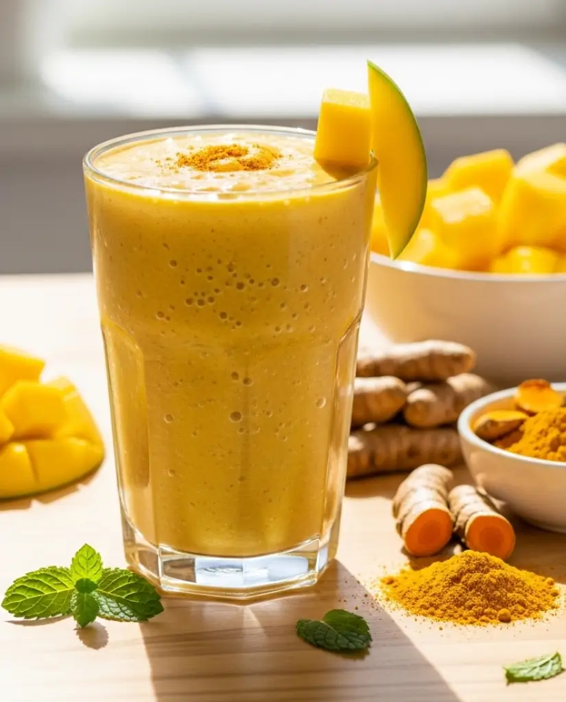 Mango Turmeric Skin Support Smoothie