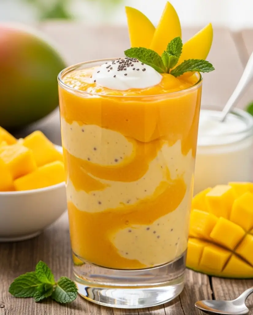 Mango Yogurt Energy Smoothie