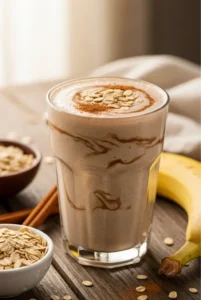 Oatmeal Cinnamon Breakfast Smoothie