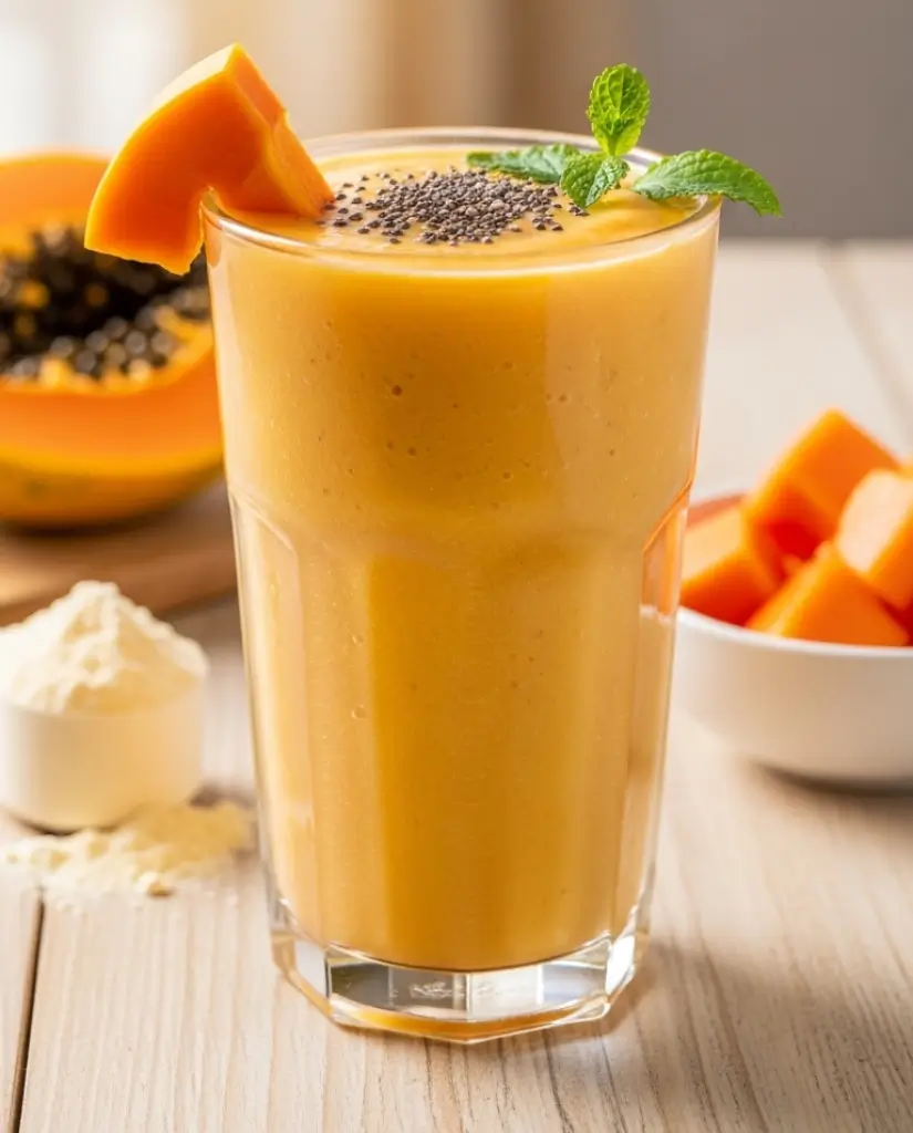 Papaya Protein Support Smoothie