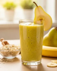 Pear Banana Morning Smoothie