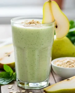Pear Oat Morning Smoothie
