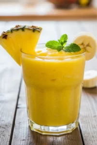 Pineapple Banana Weight Loss Smoothie
