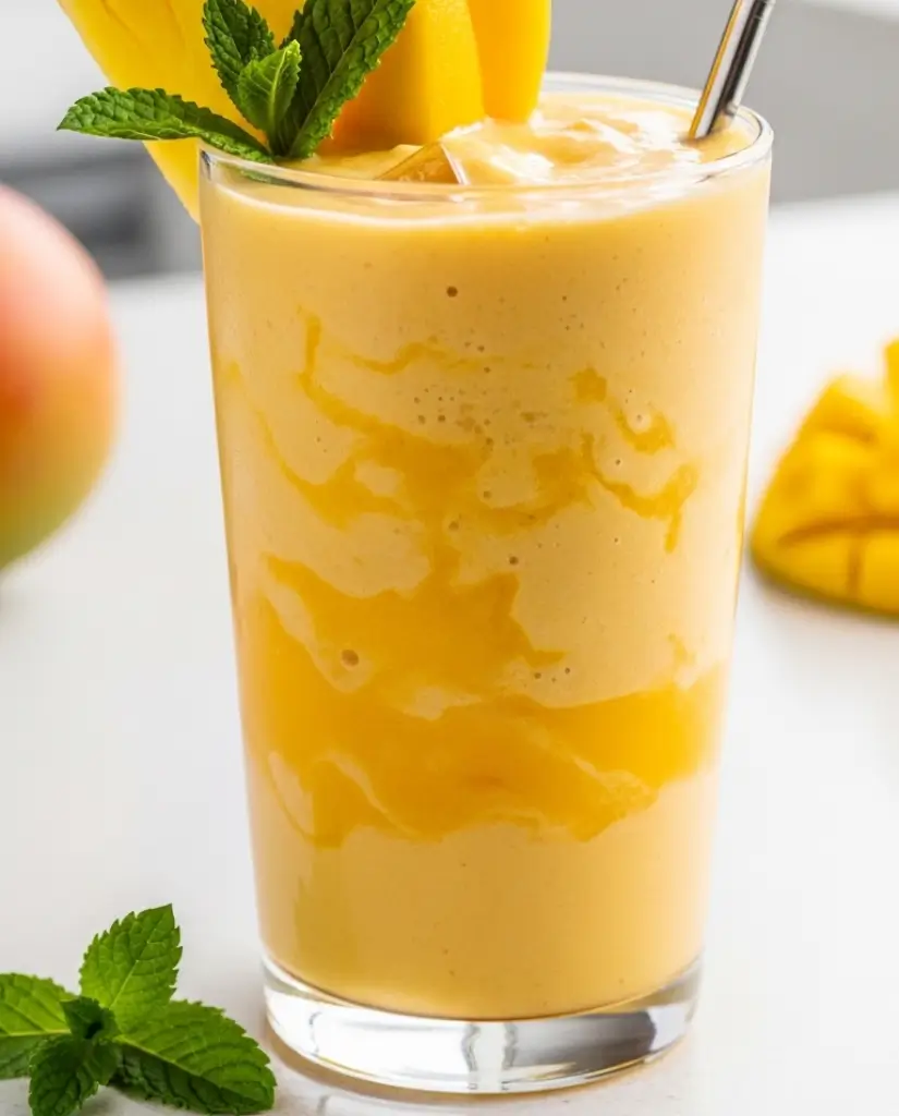 Pineapple Mango Yogurt Smoothie