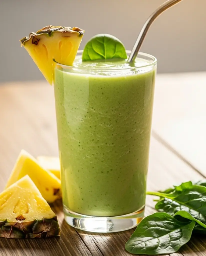 Pineapple Spinach Hydration Smoothie