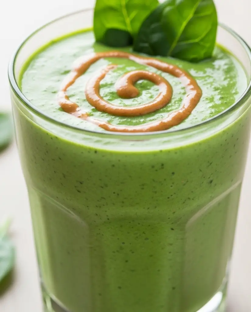Spinach Peanut Butter Keto Smoothie