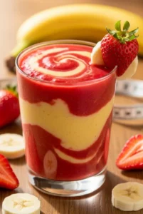Strawberry Banana Weight Loss Smoothie
