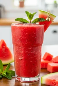 Watermelon Mint Fat Burning Smoothie