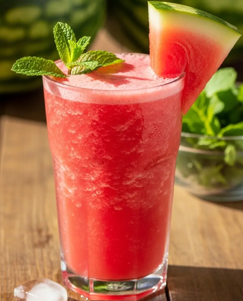 Watermelon Mint Hydration Smoothie