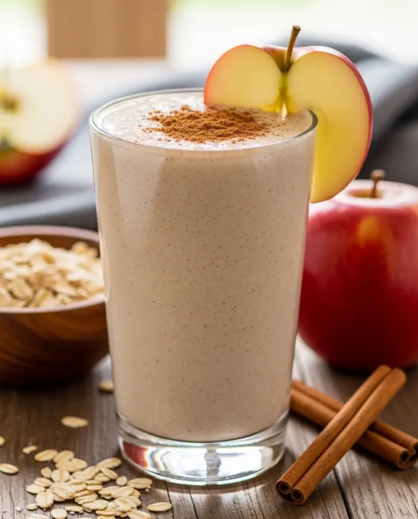 Apple Cinnamon Cholesterol-Lowering Smoothie