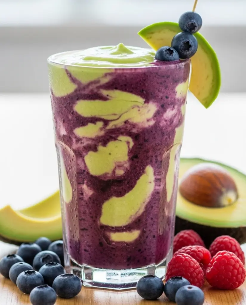 Avocado & Berry Heart-Healthy Smoothie