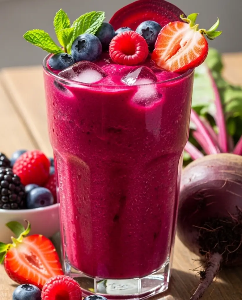 Beetroot & Berry Cleanse Smoothie