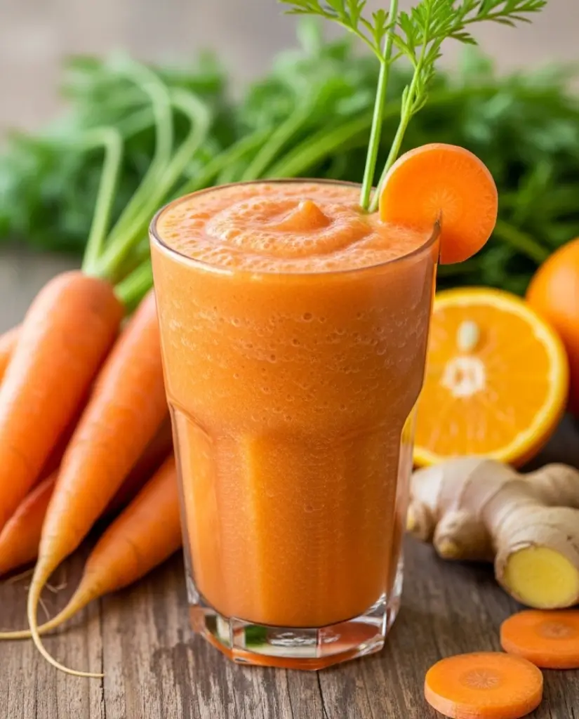 Carrot Orange Fiber Smoothie