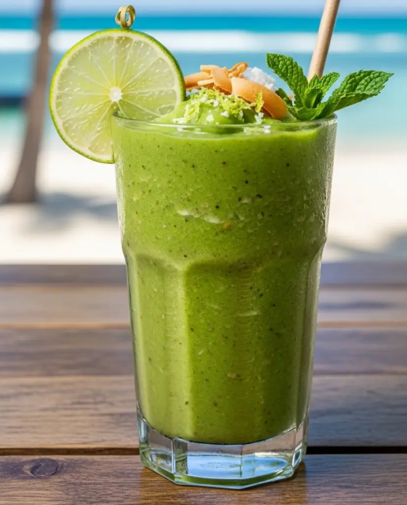Coconut & Lime Refreshing Smoothie