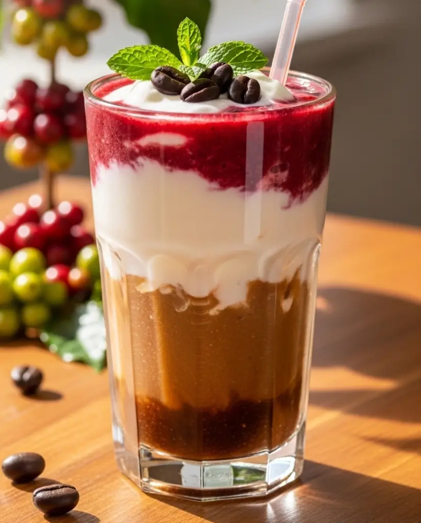 Coffee Berry Blast Smoothie