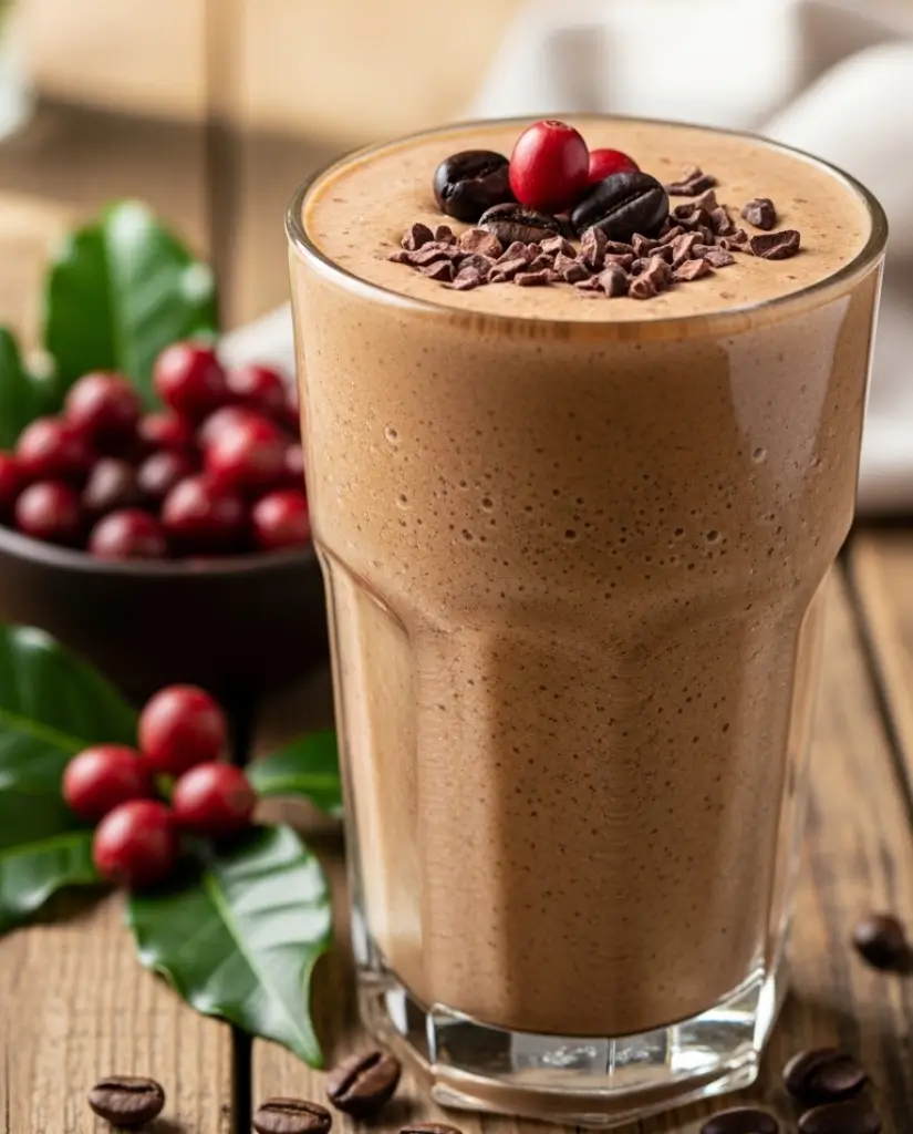 Coffee Berry Protein Smoothie