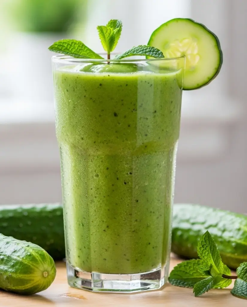 Cucumber & Mint Hydration Smoothie