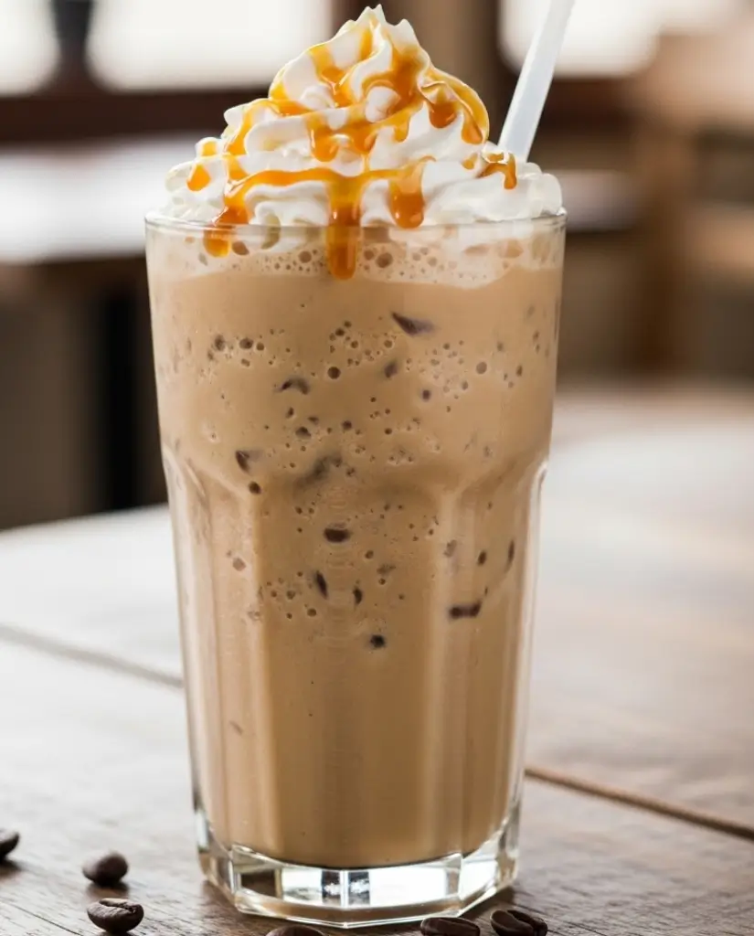 Iced Caramel Coffee Smoothie (2)