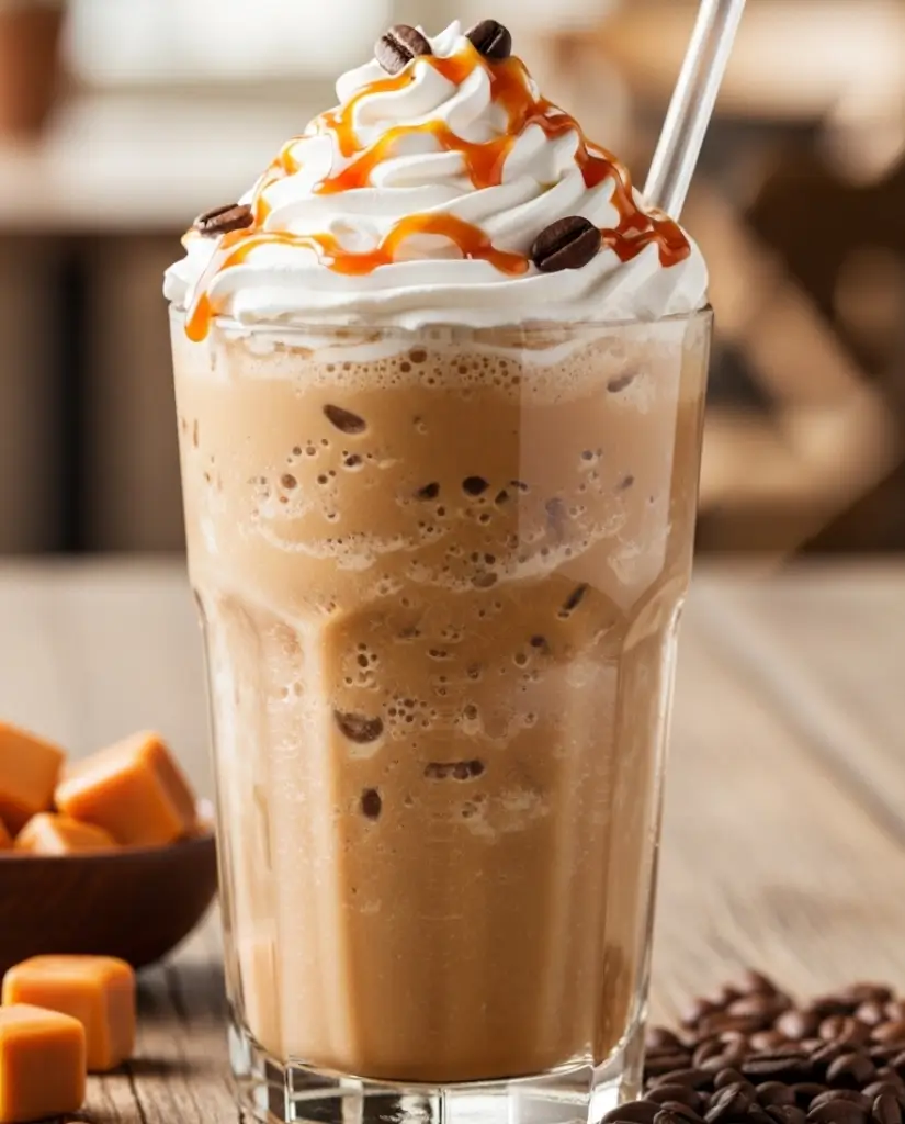 Iced Caramel Coffee Smoothie