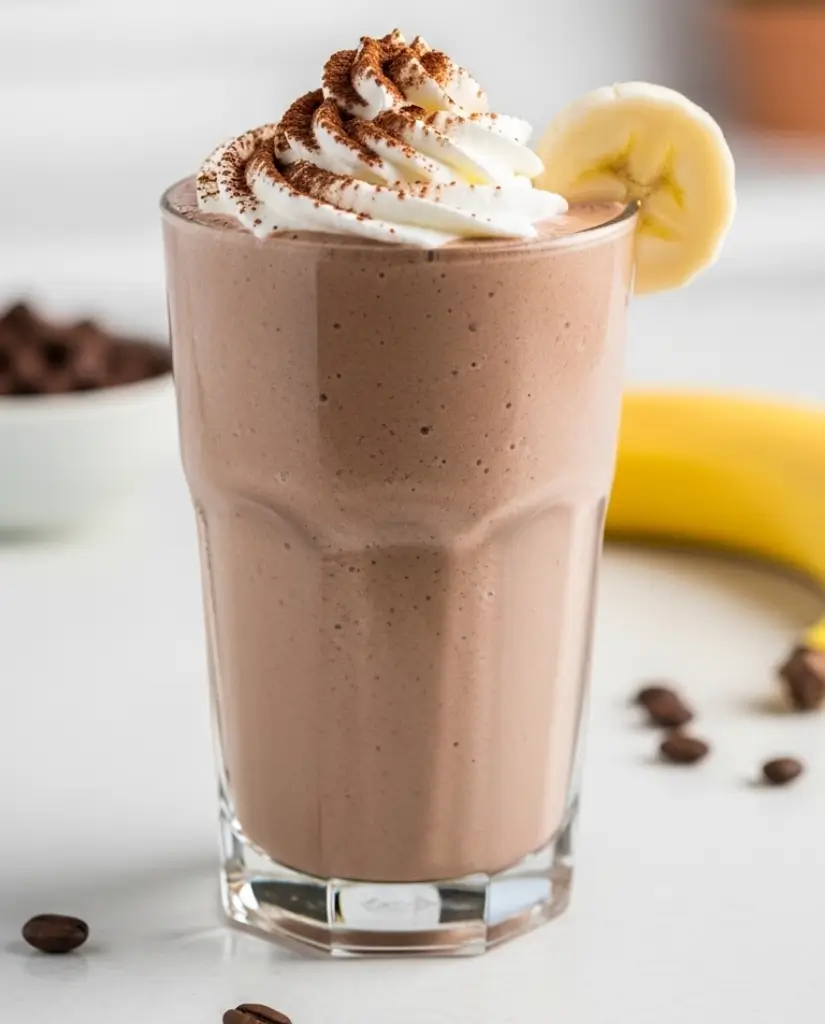 Mocha Banana Smoothie