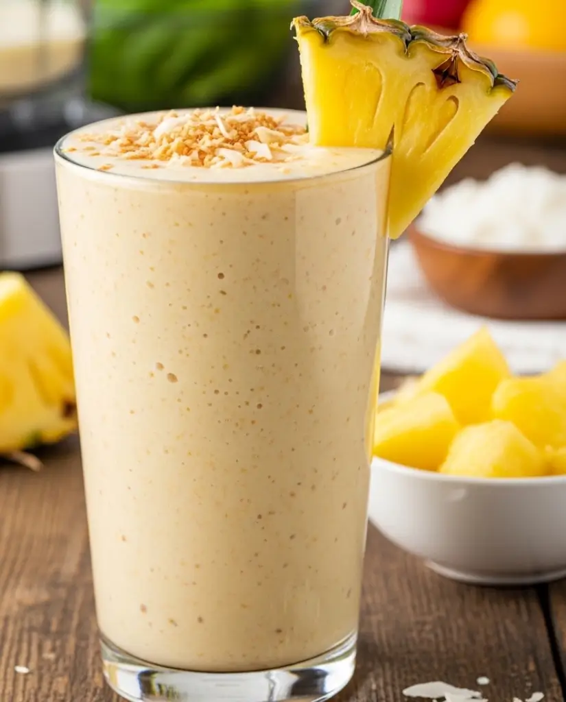 Pineapple Coconut Cholesterol-Busting Smoothie