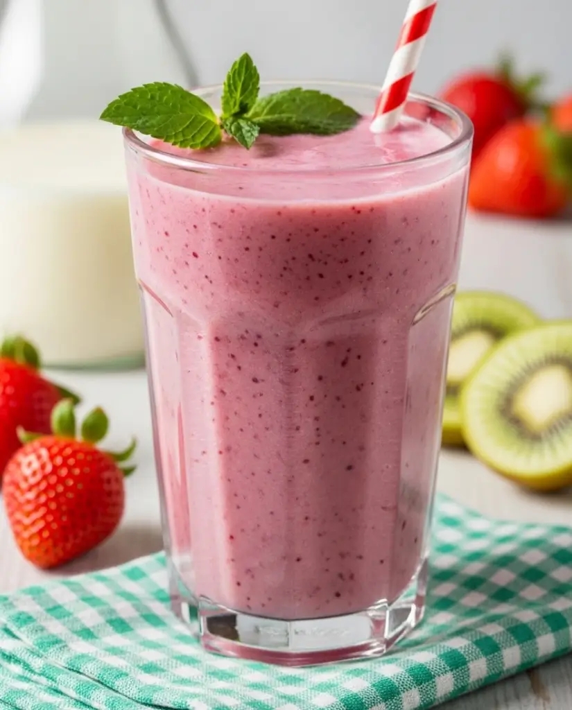 Strawberry Kiwi Smoothie