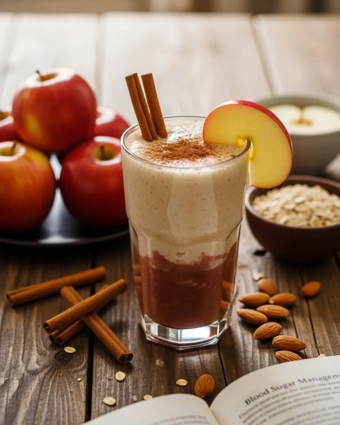 Apple Cinnamon Blood Sugar Smoothie