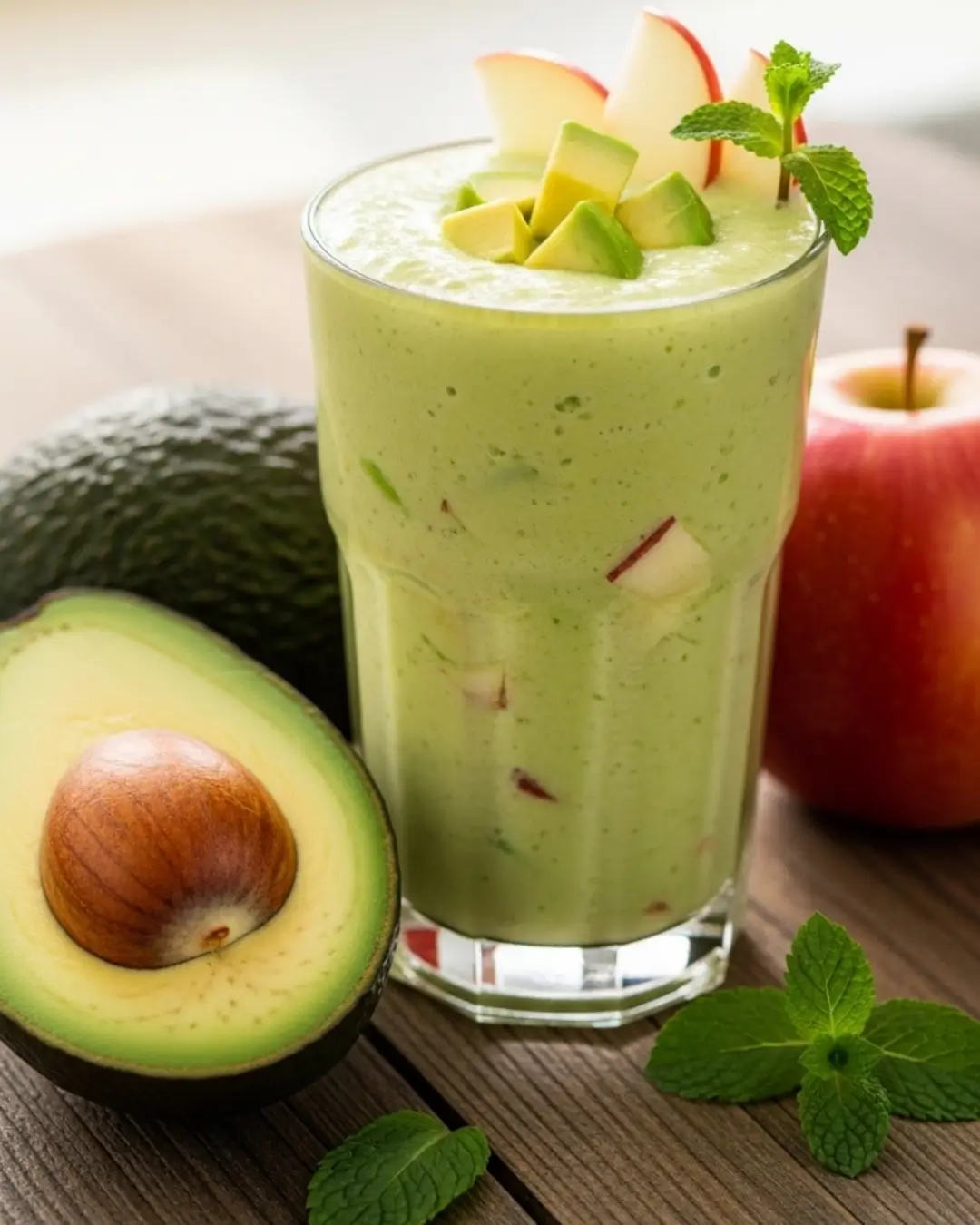 Avocado Apple Smoothie