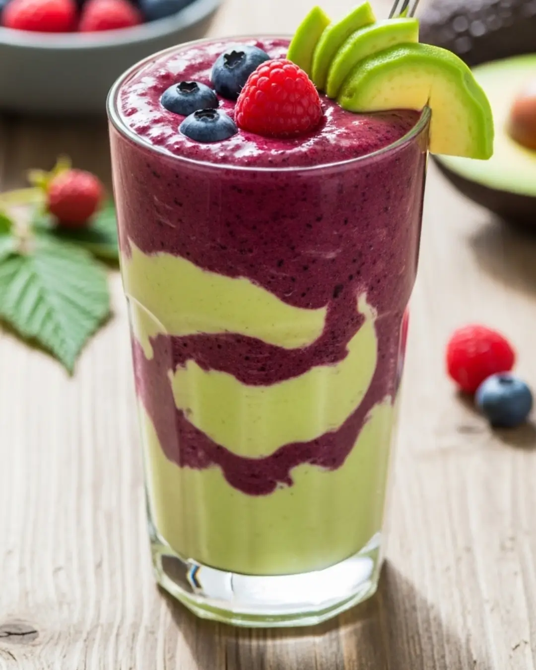 Avocado Berry Smoothie