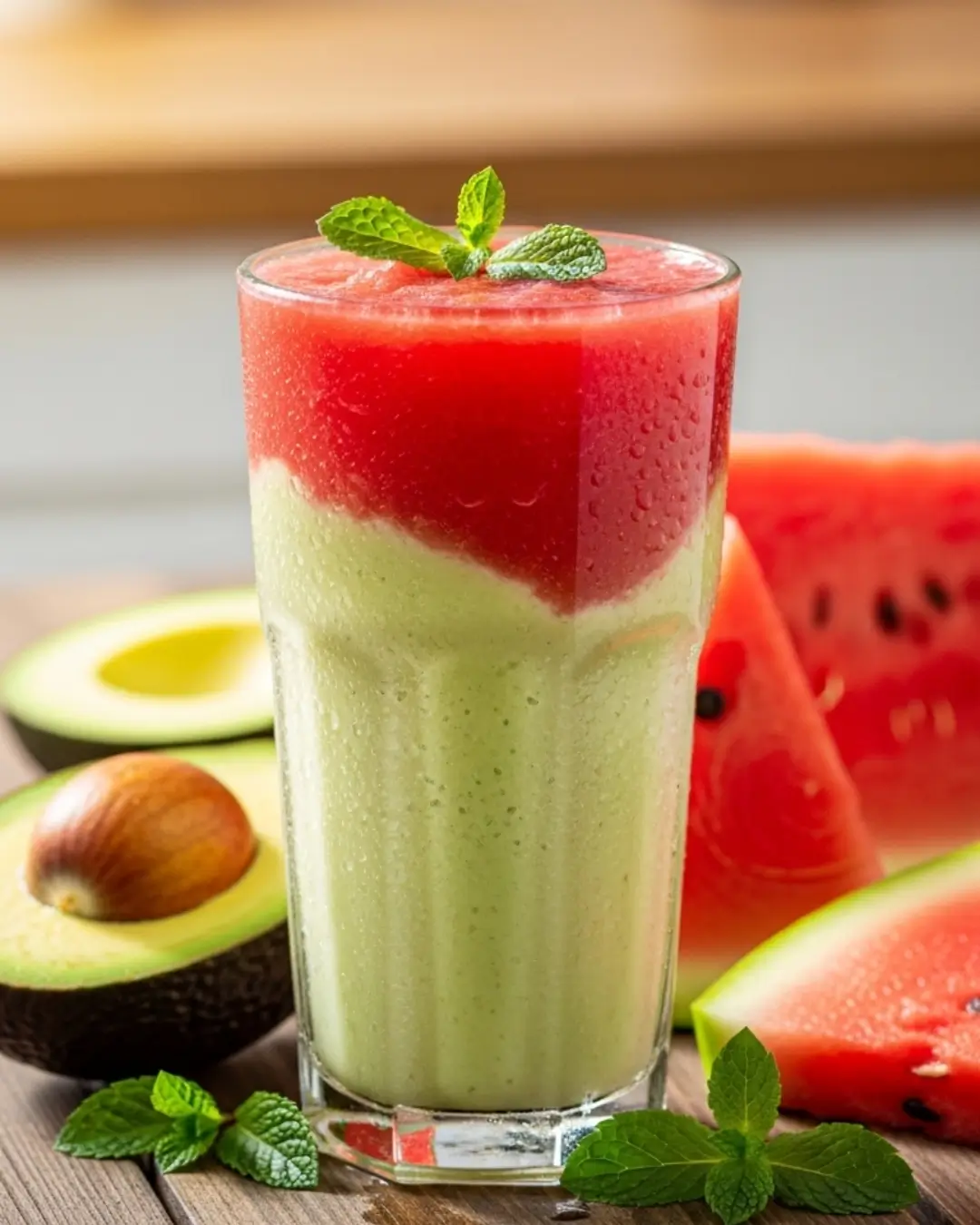 Avocado Watermelon Smoothie