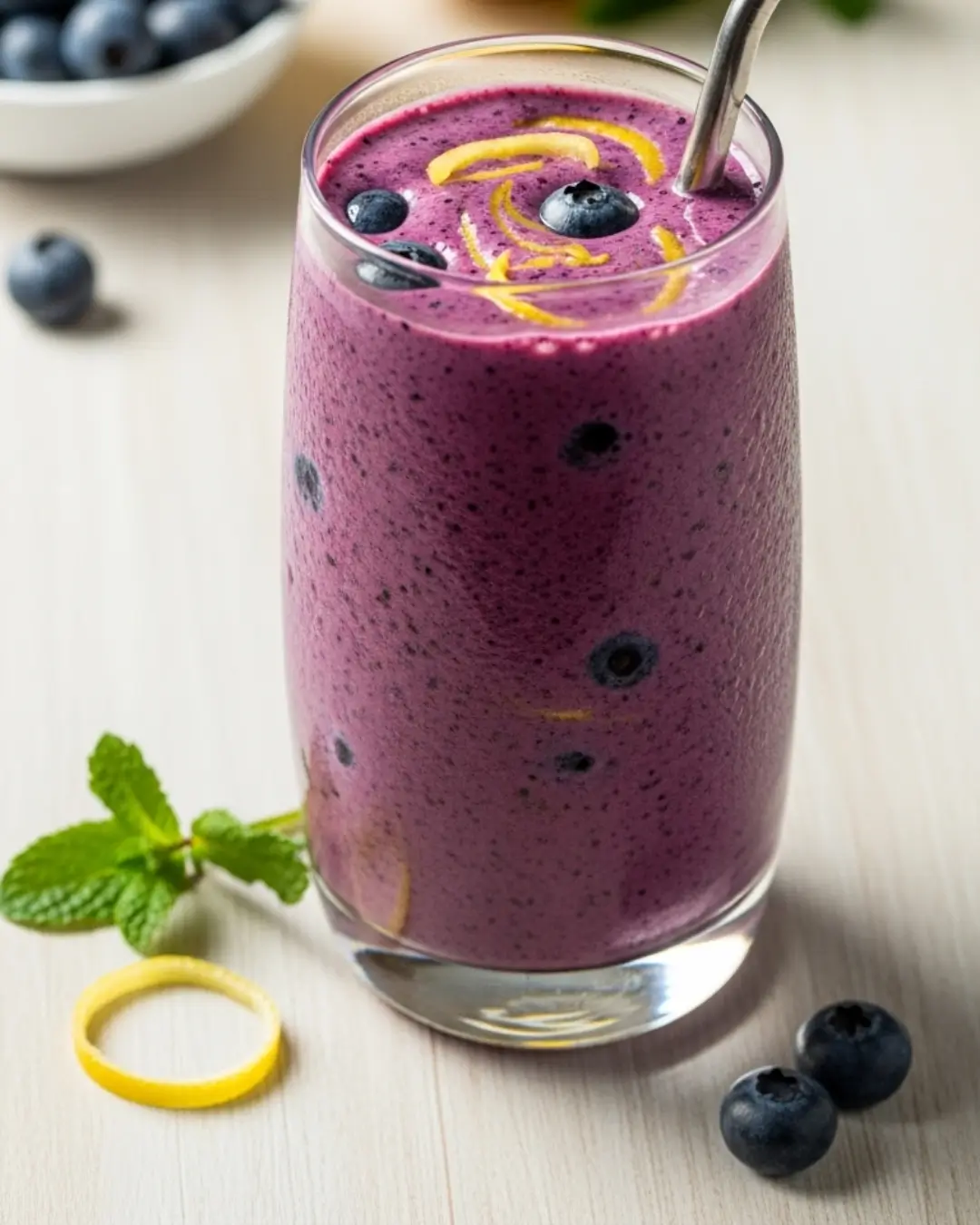 Blueberry Lemon Smoothie