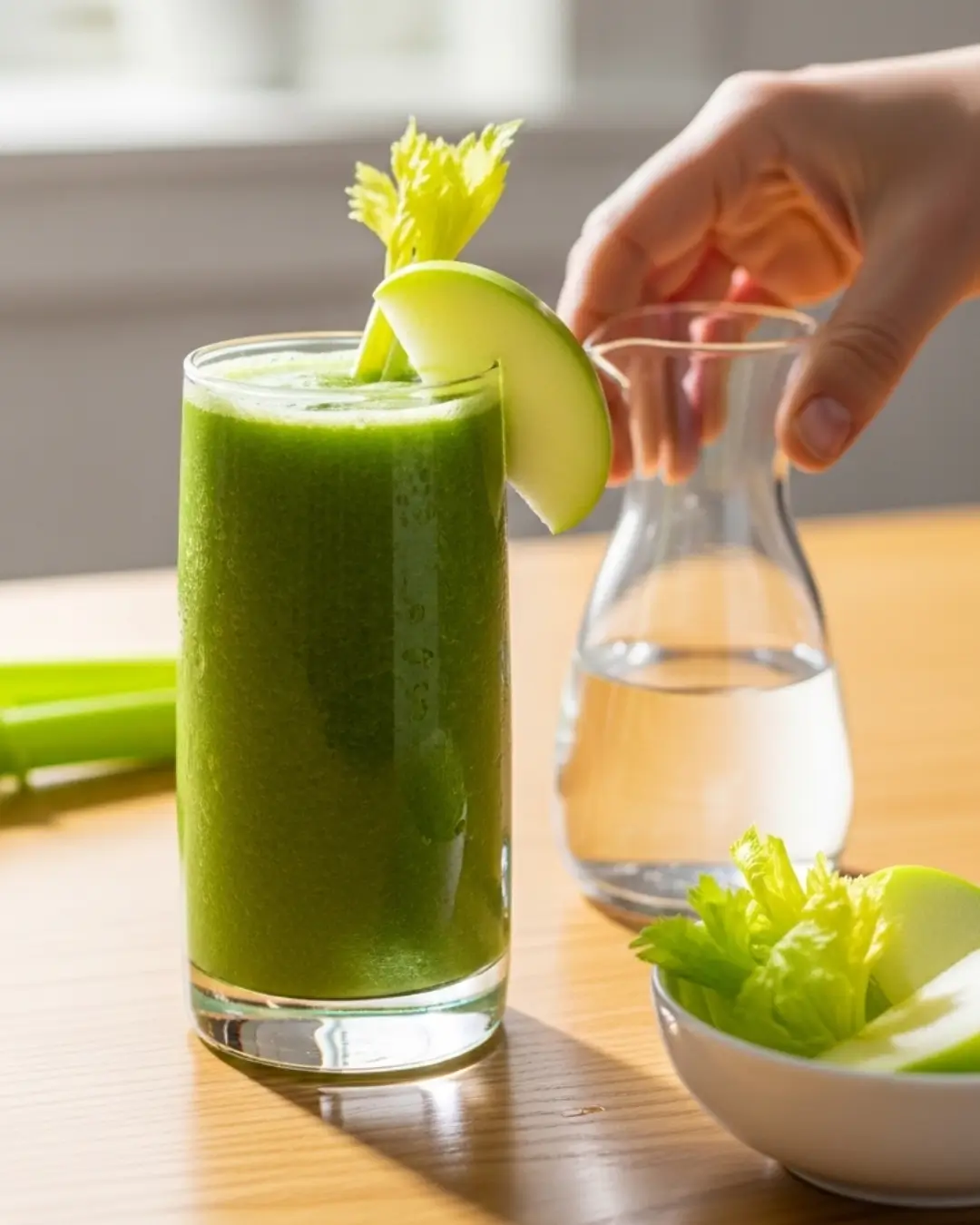 Celery Apple Cleanse Smoothie