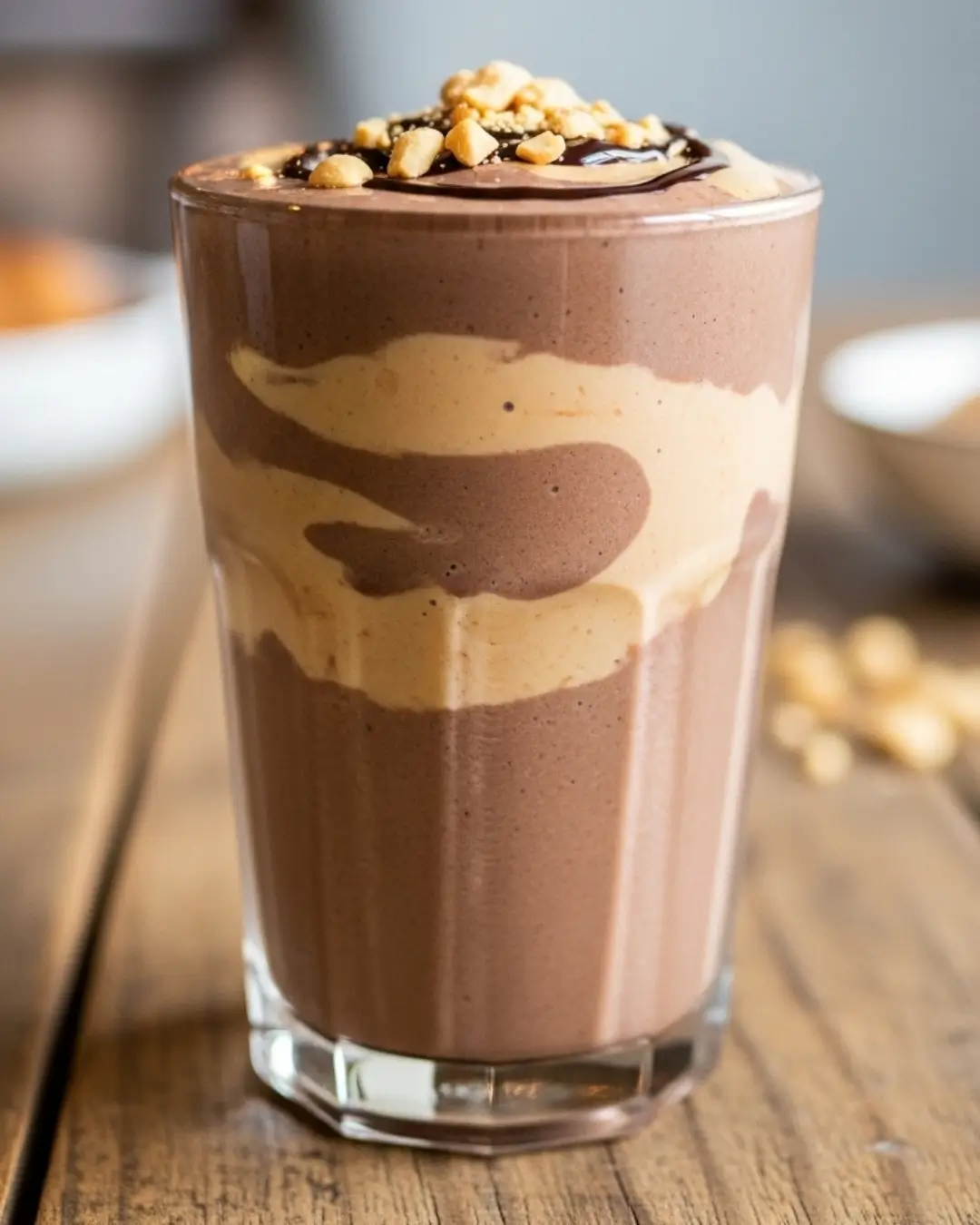 Chocolate Peanut Butter Belly Smoothie