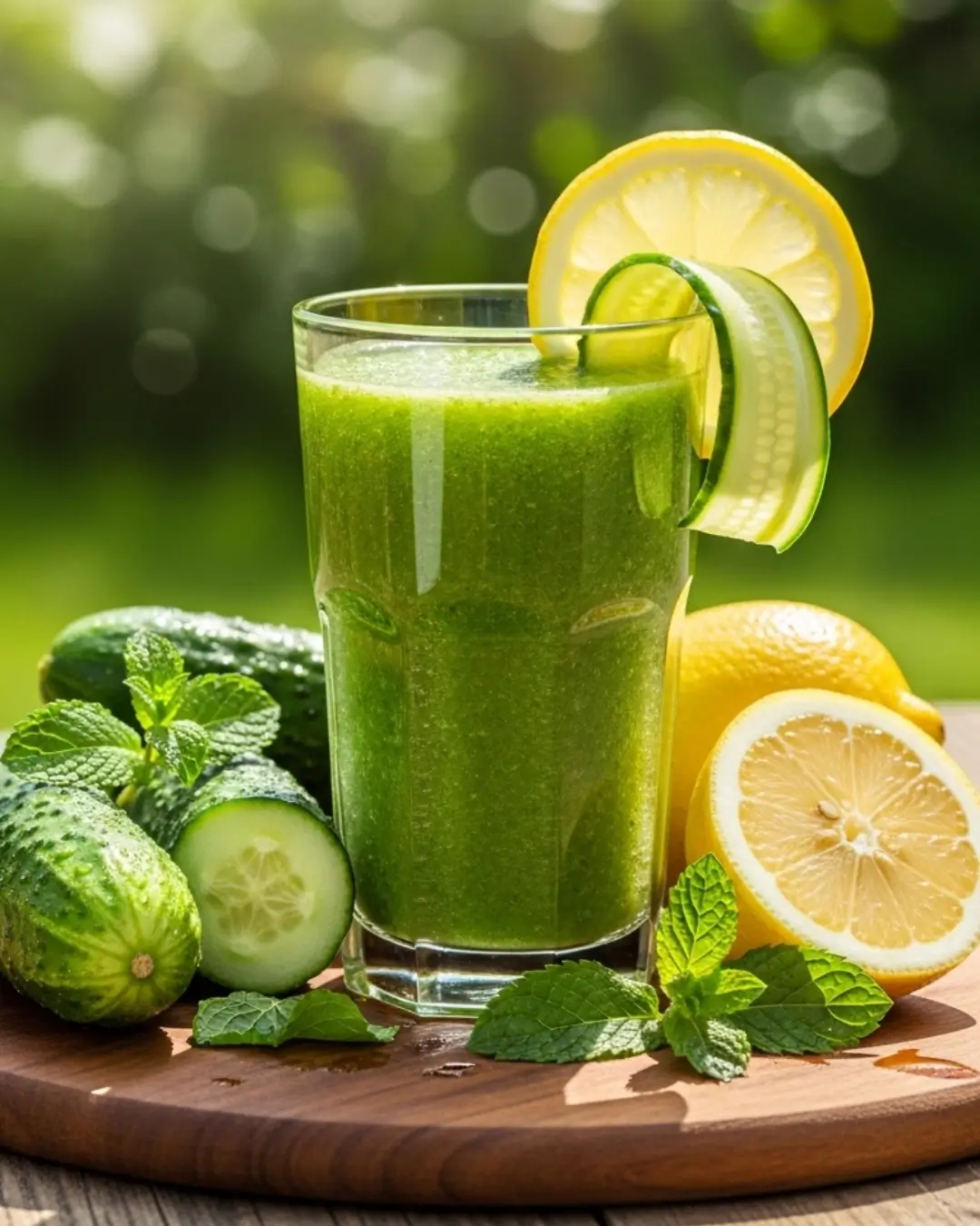 Cucumber Lemon Detox Smoothie