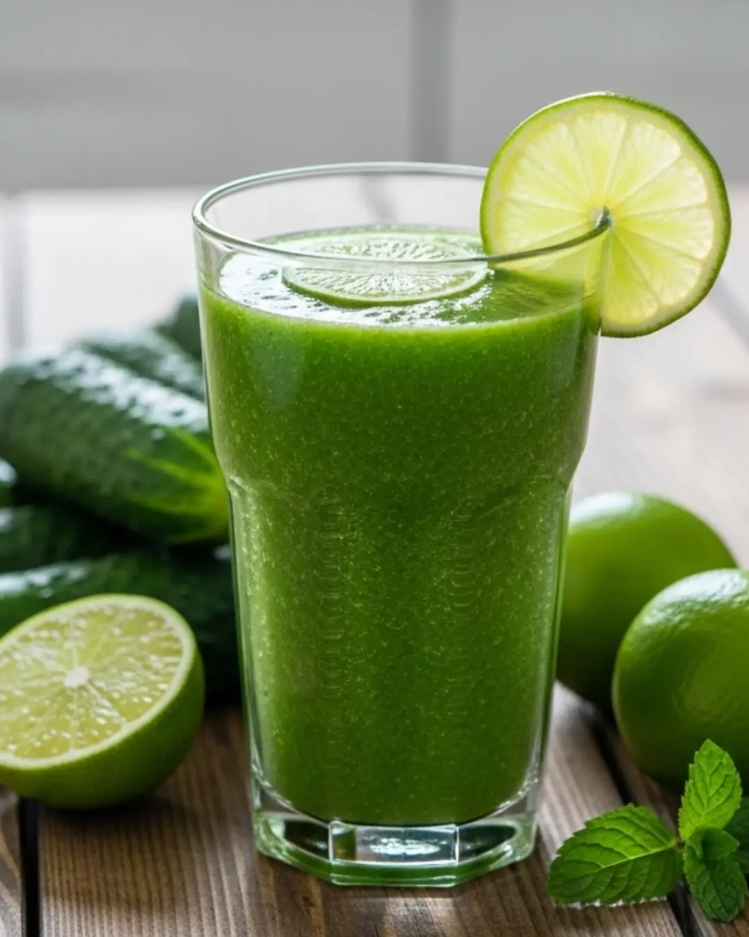 Cucumber Lime Detox Smoothie