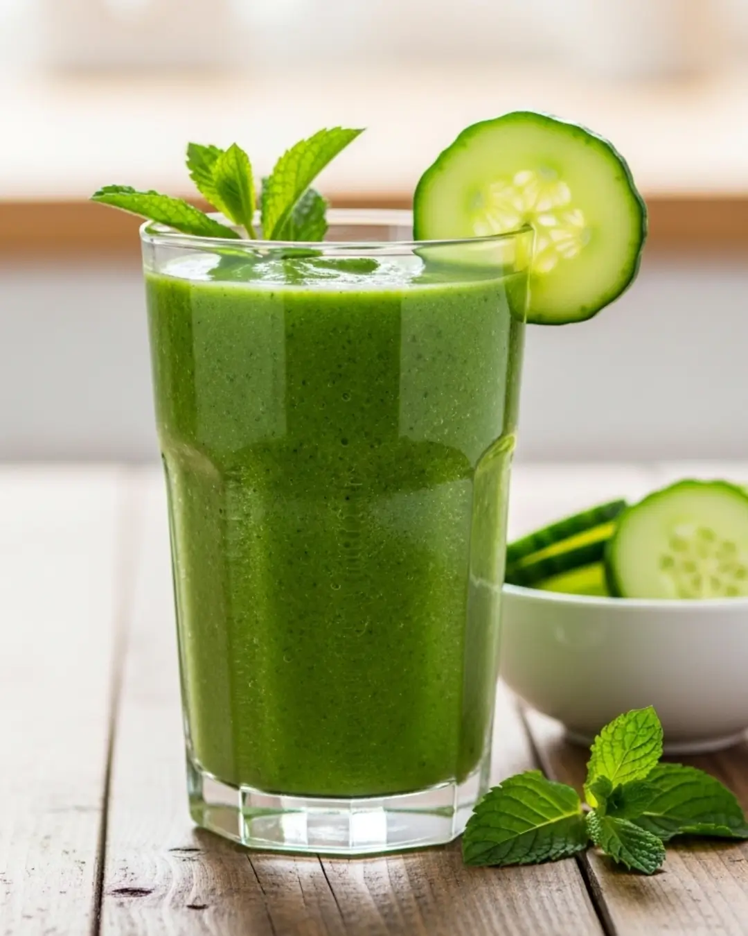Cucumber Mint Detox Smoothie
