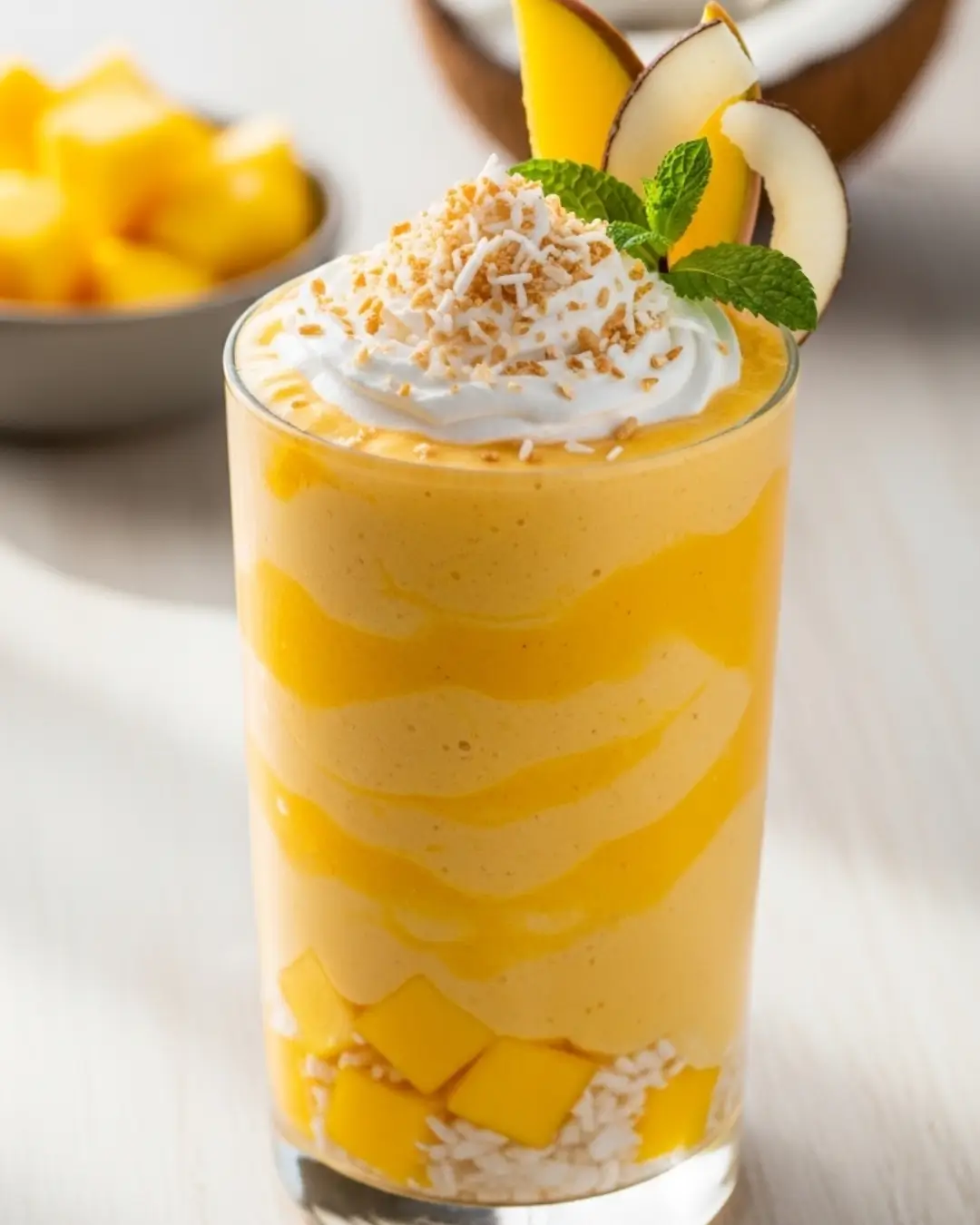 Mango Coconut Fat Burning Smoothie