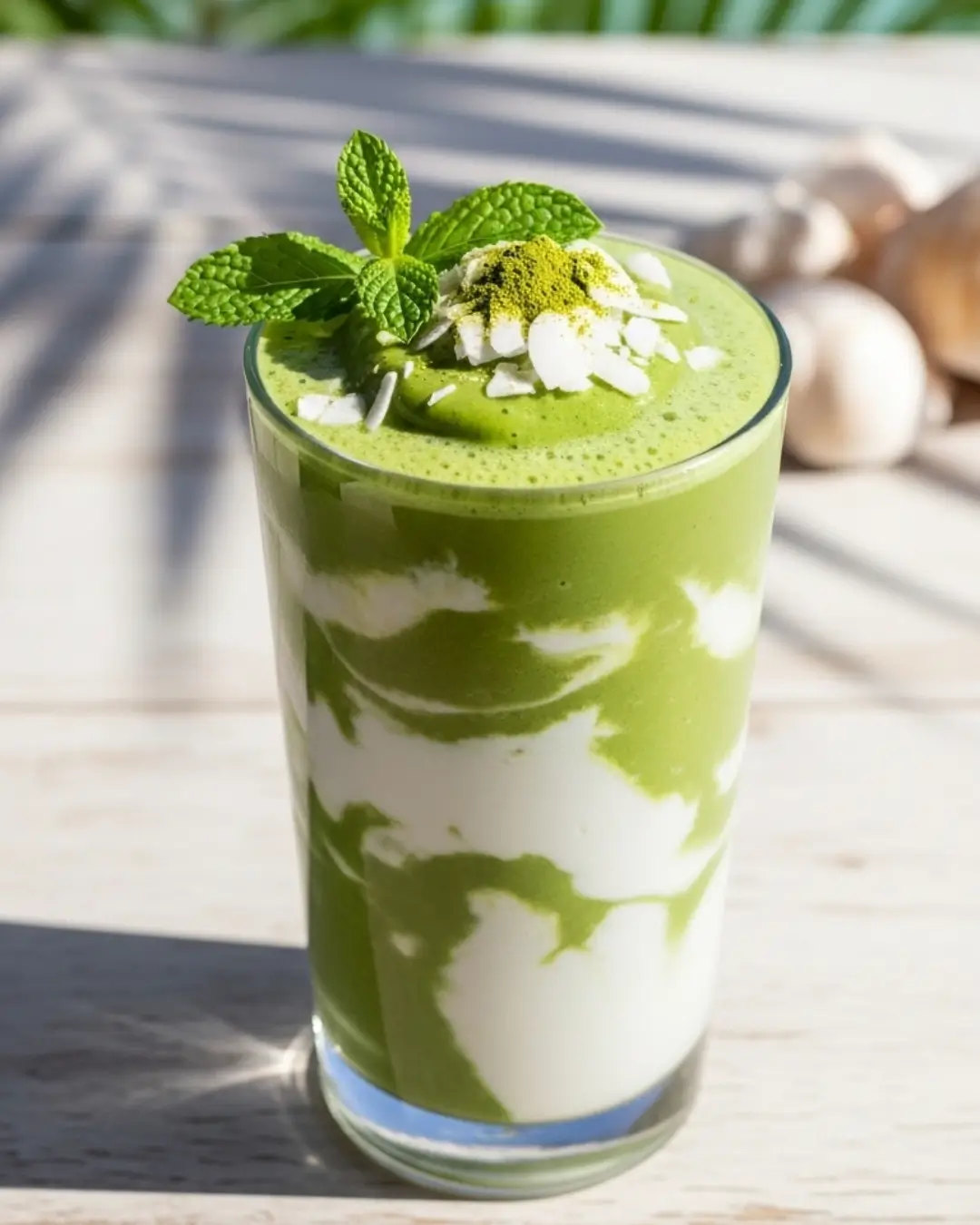 Matcha Coconut Smoothie
