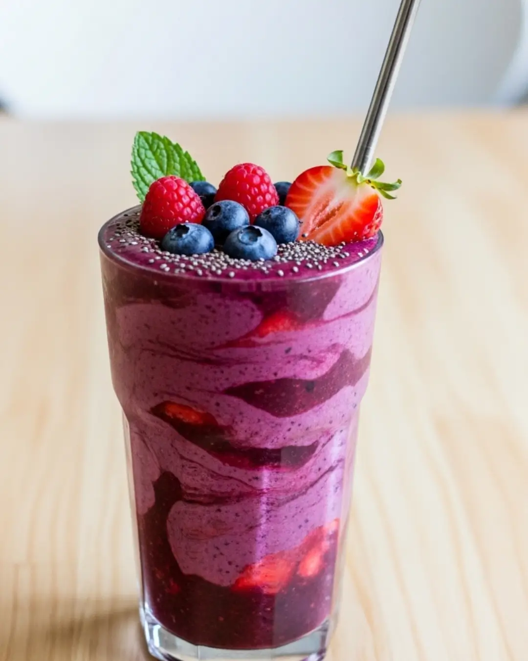 Mixed Berry Metabolism Booster Smoothie