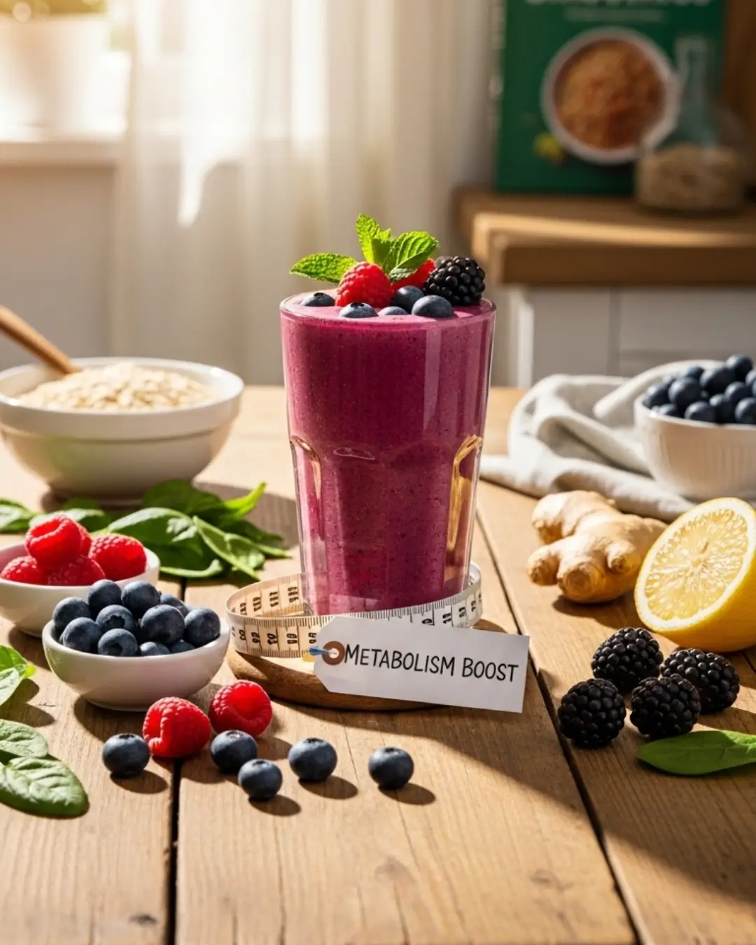 Mixed Berry Metabolism Smoothie