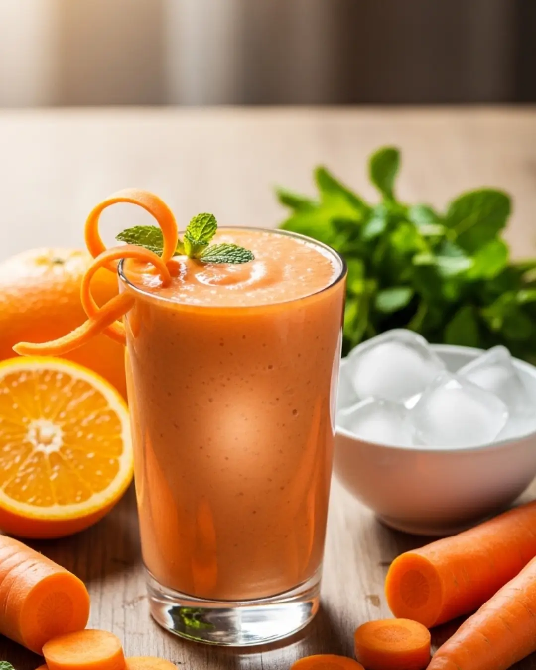 Orange Carrot Glow Smoothie