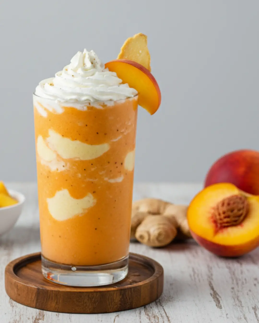 Peach Ginger Smoothie