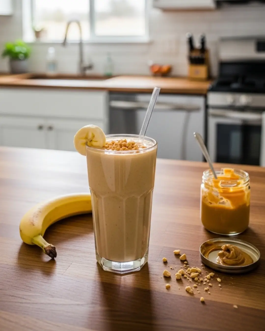 Peanut Butter Banana Sleep Smoothie