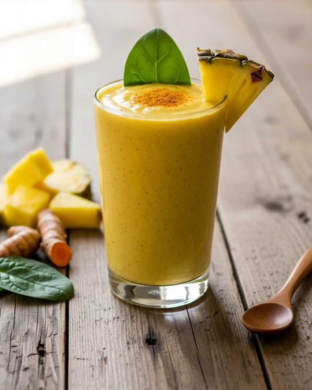 Pineapple Turmeric Anti Inflammatory Smoothie