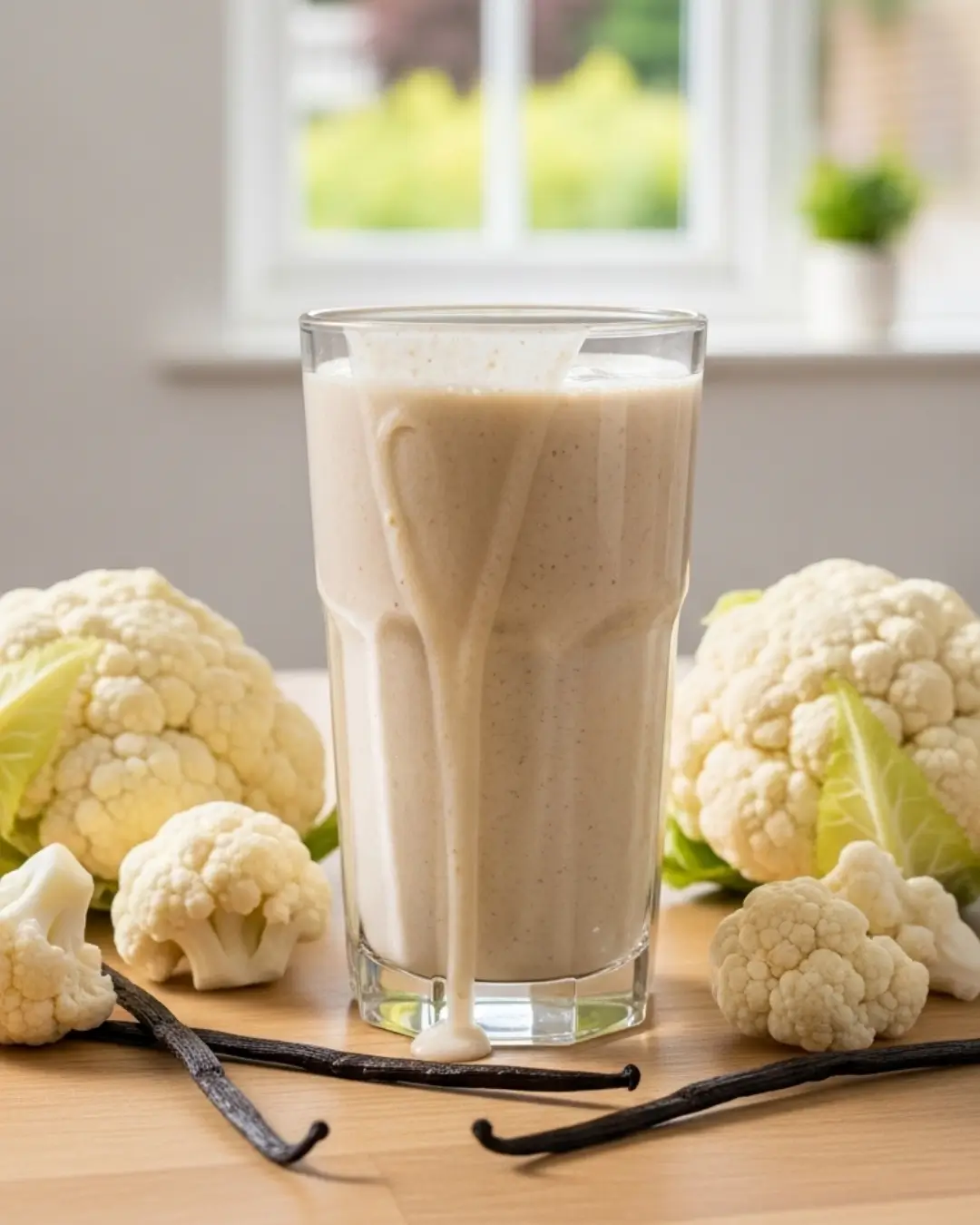 Cauliflower Vanilla Protein Smoothie