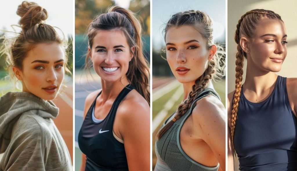 30 easy hairstyles for sports 1024x590