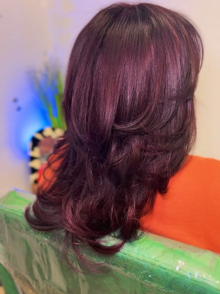 Trendy winter hair color 1