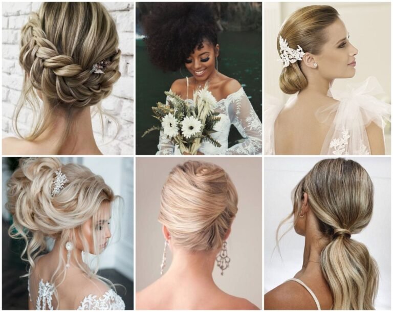 Updo collage